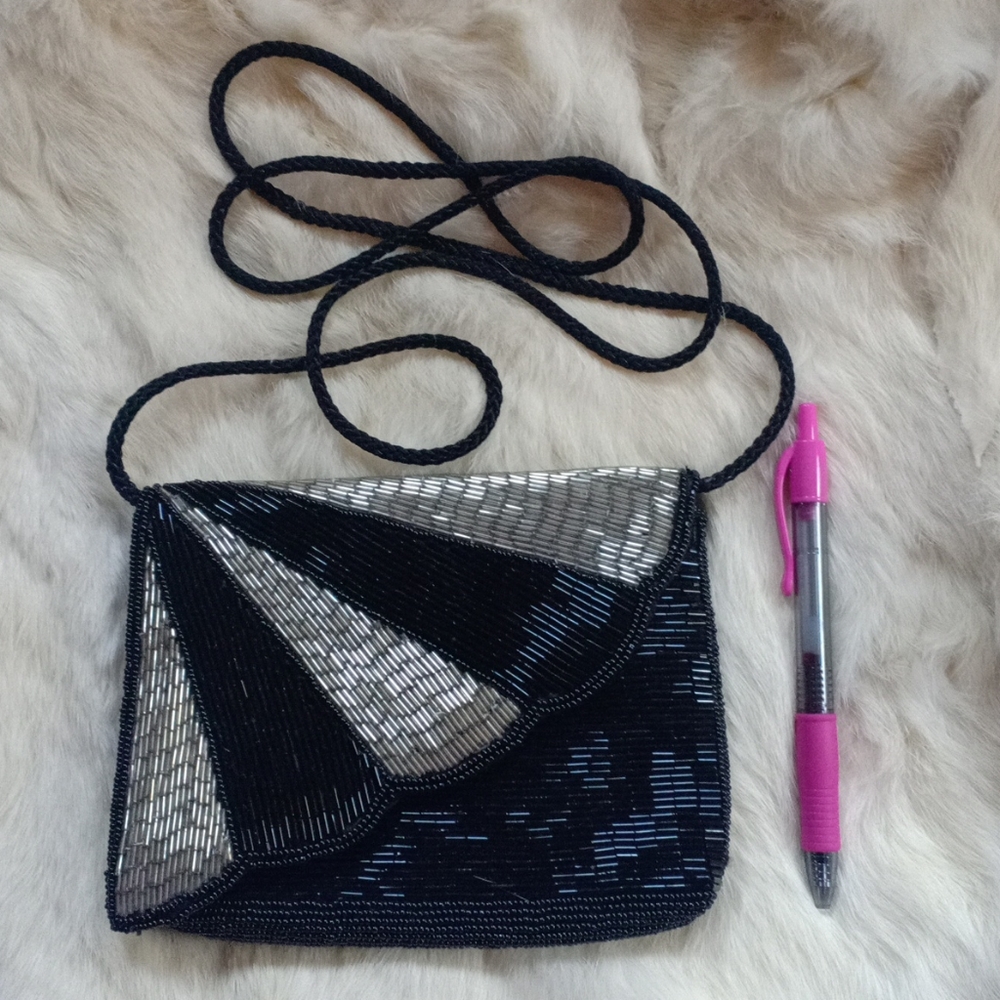 Vintage Magid Beaded Evening Purse